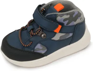 Infant Sneakers for Boys - Lightweight Shoes with Soft Soles & Adjustable Strap, Arch Support & Breathable Design - Washable Shoes