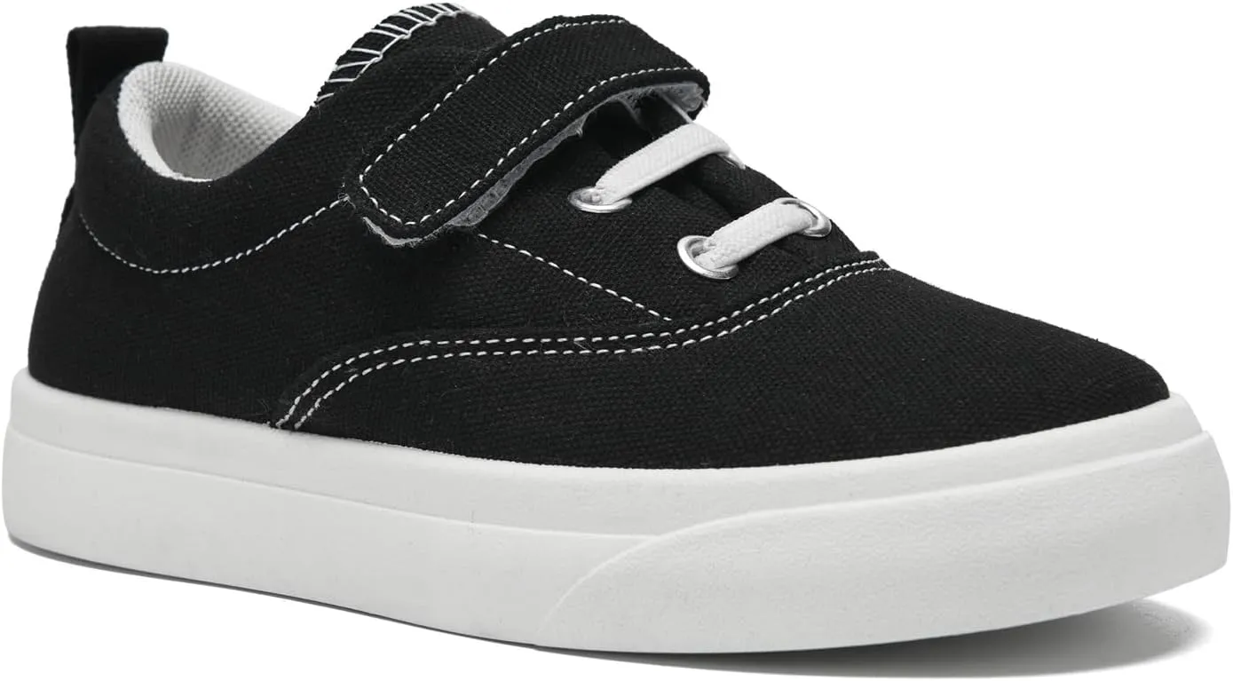 INNAPER Toddler Shoes Boys Girls Toddler Canvas Sneakers Lightweight Comfortable Breathable Casual Walking Shoes