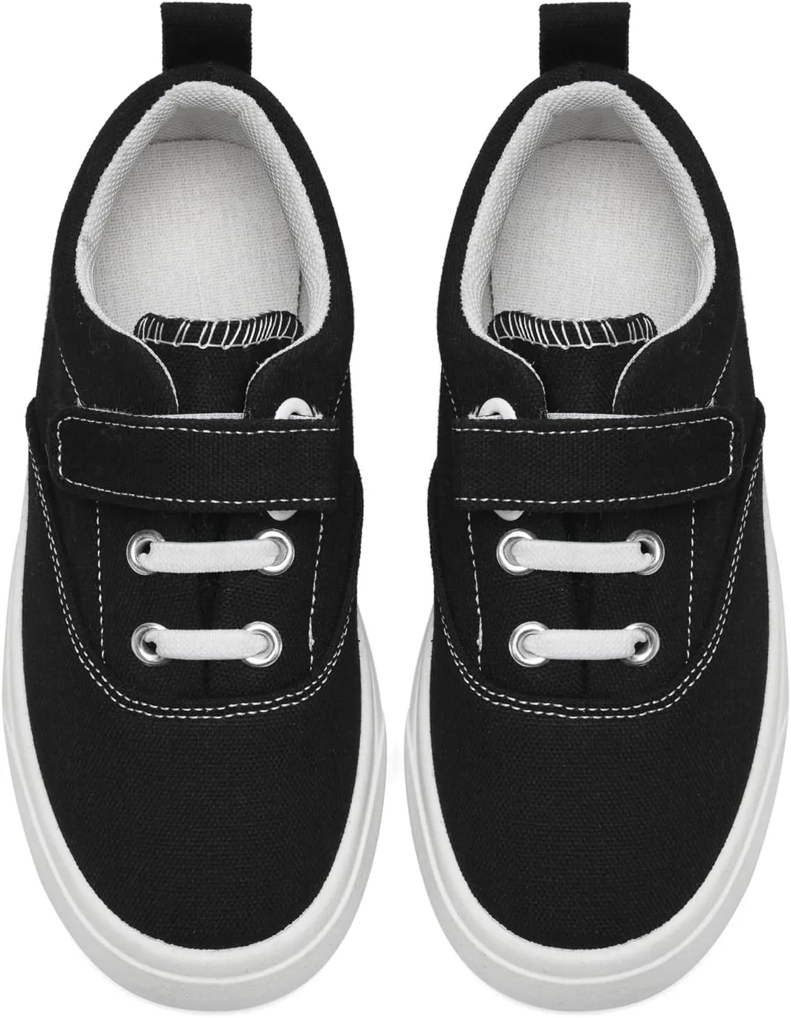 INNAPER Toddler Shoes Boys Girls Toddler Canvas Sneakers Lightweight Comfortable Breathable Casual Walking Shoes