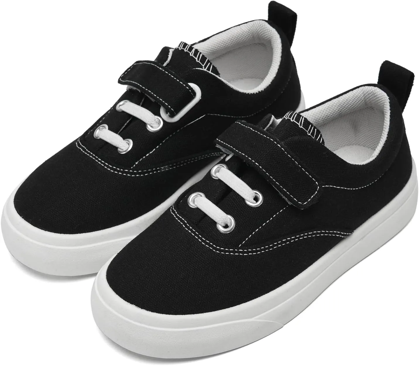 INNAPER Toddler Shoes Boys Girls Toddler Canvas Sneakers Lightweight Comfortable Breathable Casual Walking Shoes