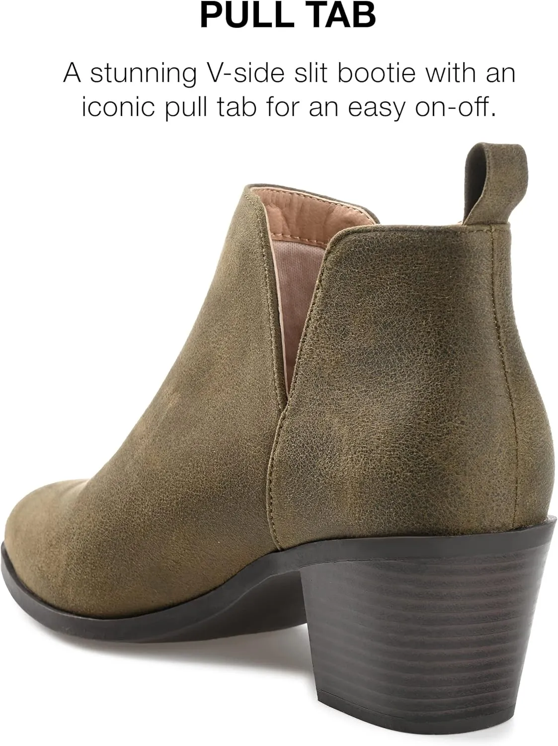 Journee Collection Women's Ankle Boots and Booties