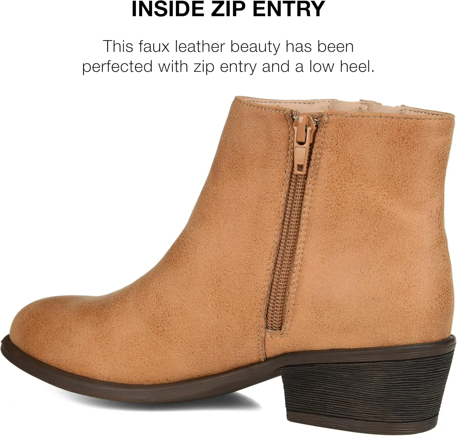 Journee Collection Women's Ankle Boots and Booties
