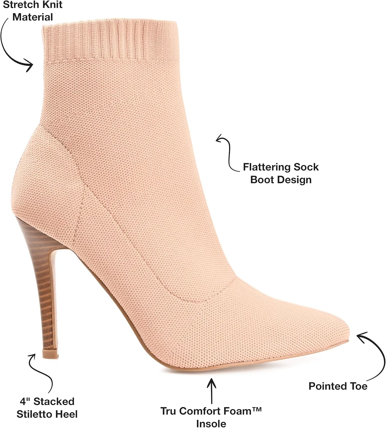 Journee Collection Women's Ankle Boots and Booties