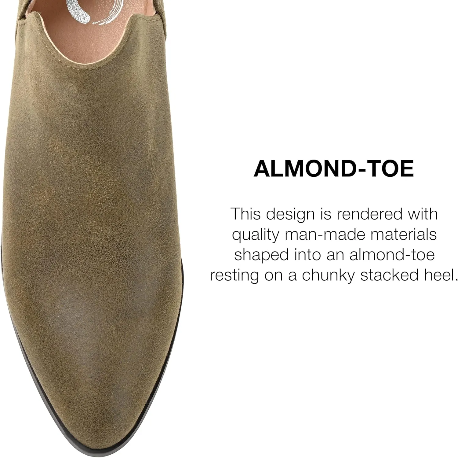 Journee Collection Women's Ankle Boots and Booties