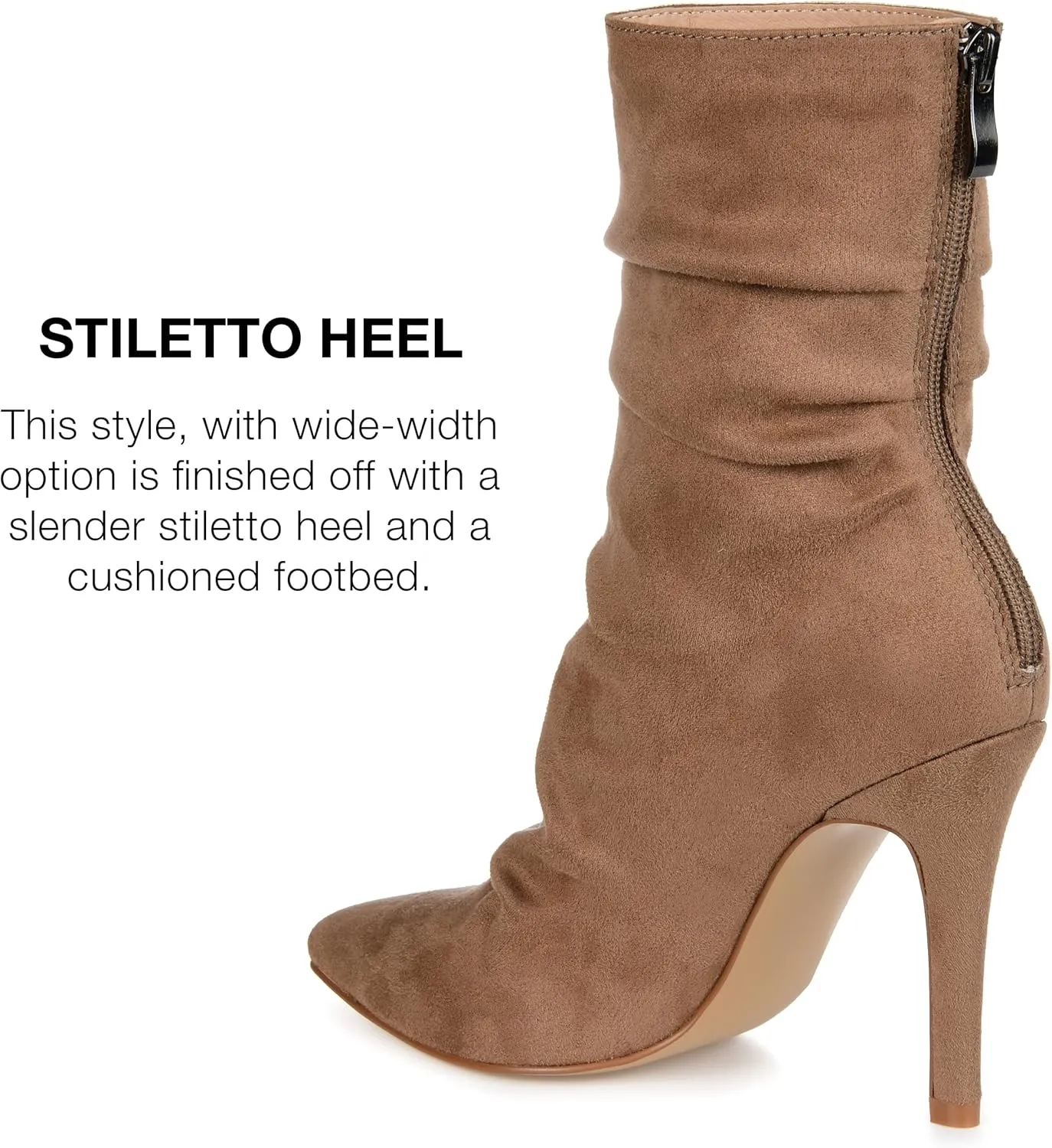 Journee Collection Women's Ankle Boots and Booties