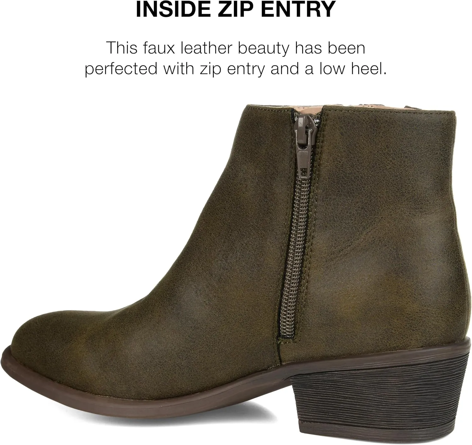 Journee Collection Women's Ankle Boots and Booties