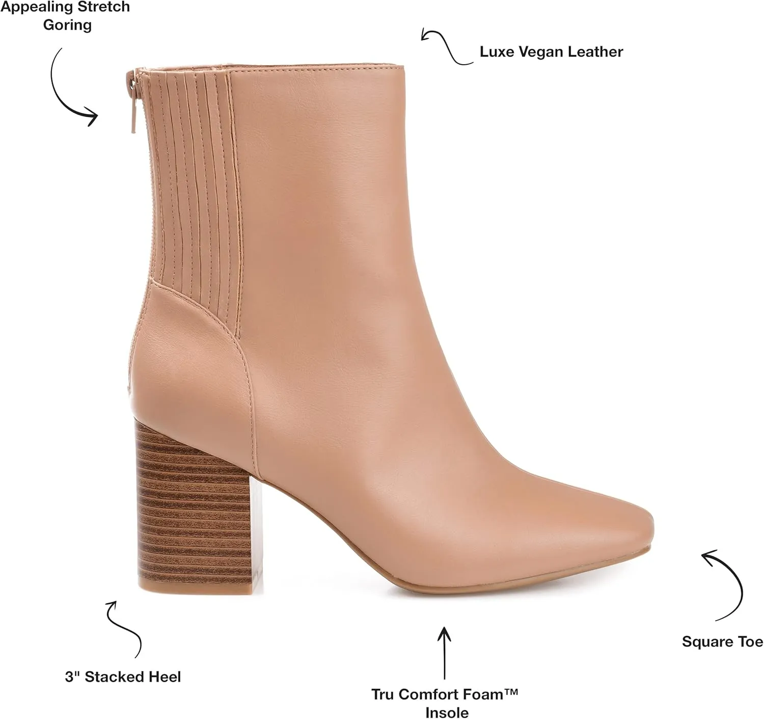 Journee Collection Women's Ankle Boots and Booties
