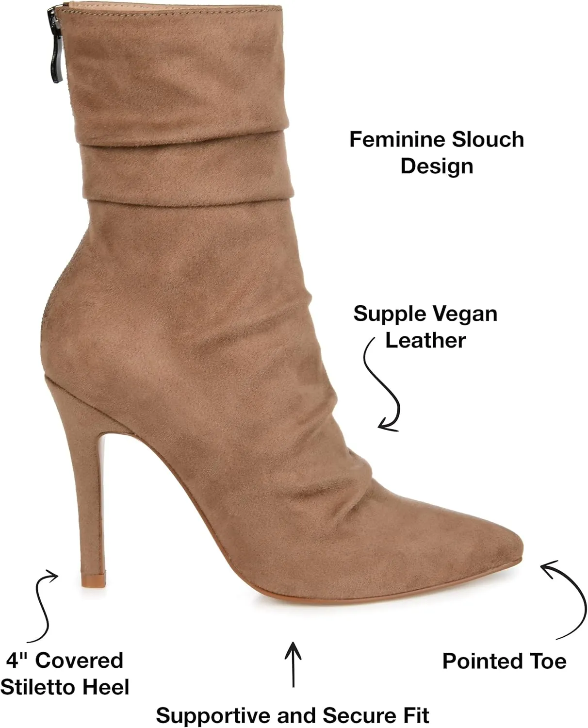 Journee Collection Women's Ankle Boots and Booties