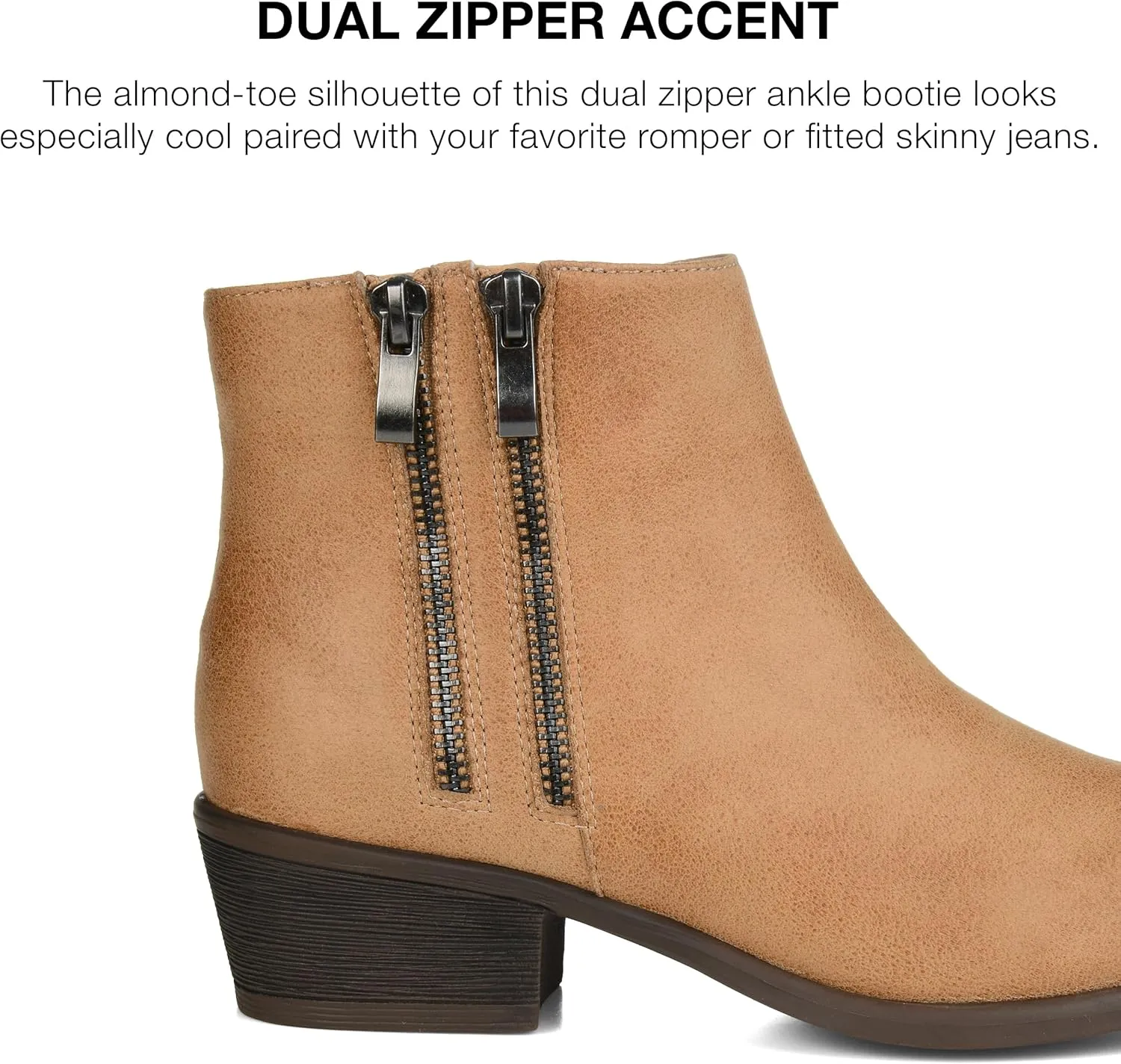 Journee Collection Women's Ankle Boots and Booties