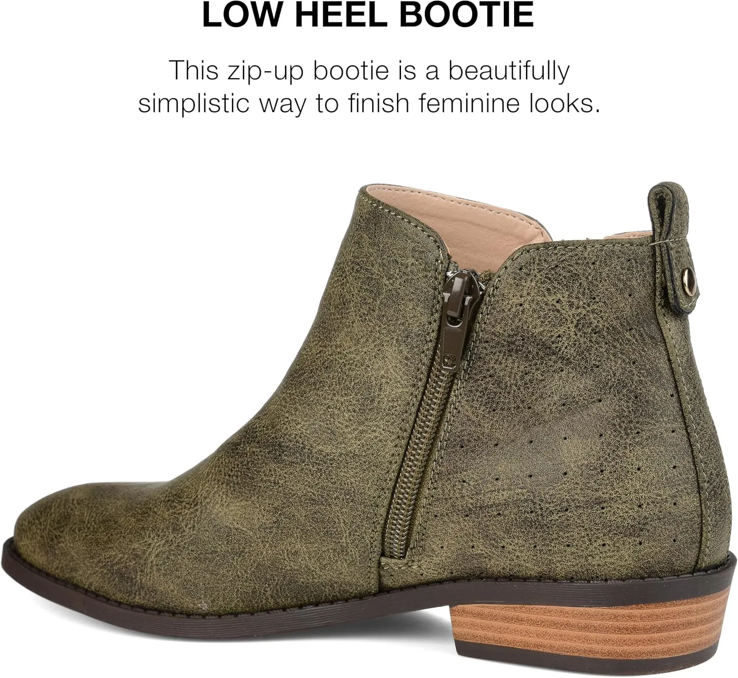 Journee Collection Women's Ellis Ankle Boot