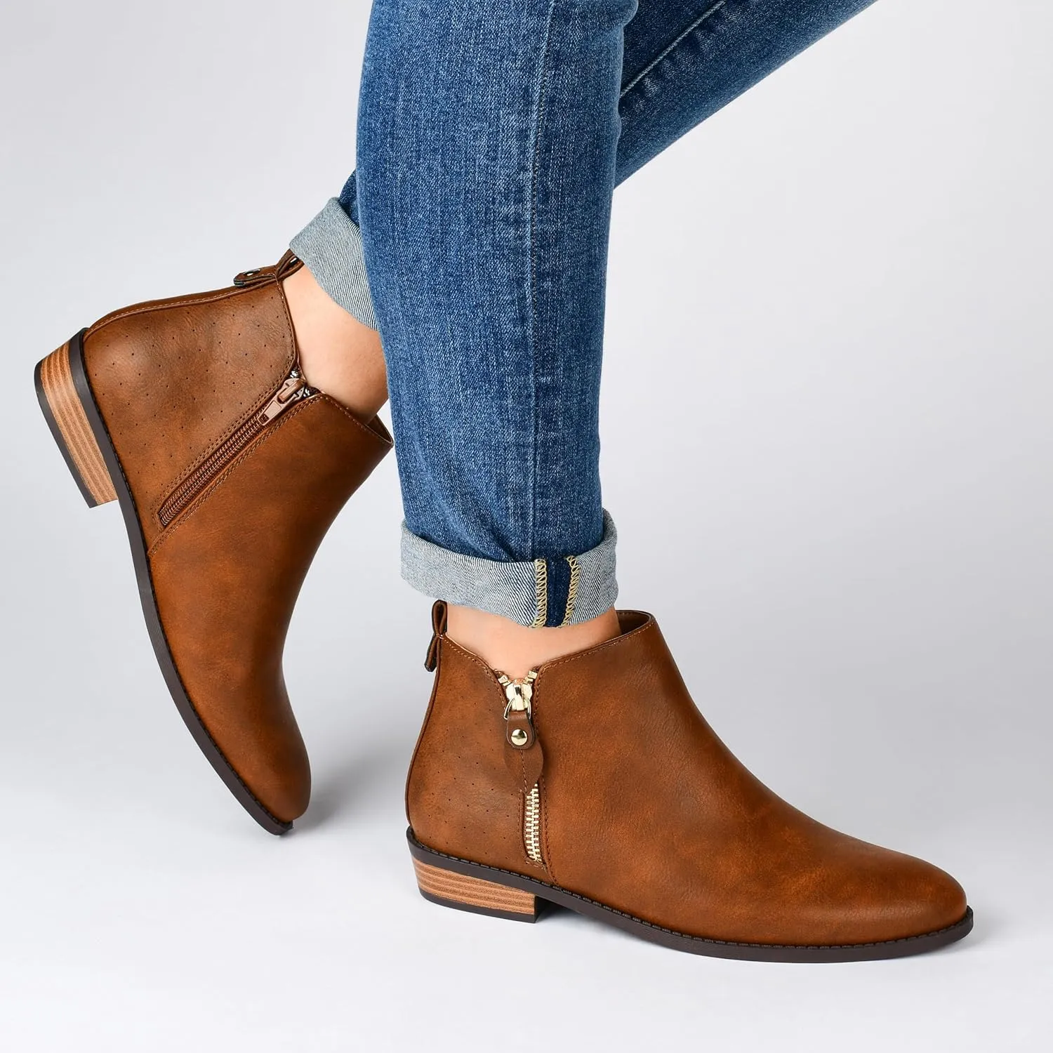 Journee Collection Women's Ellis Ankle Boot