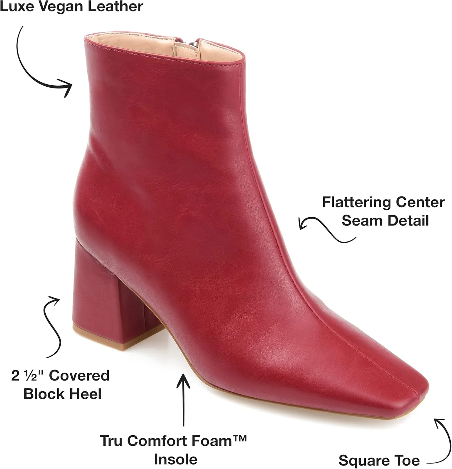 Journee Collection Women's Haylinn Ankle Boot