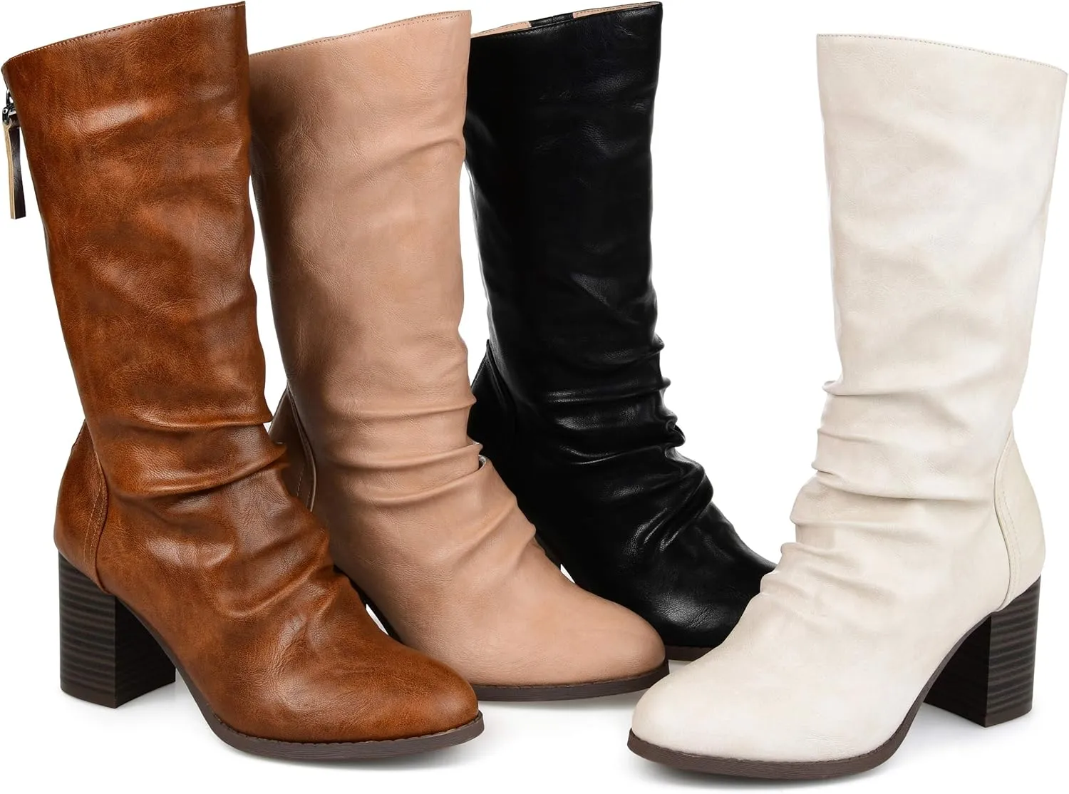 Journee Collection Women's Mid Calf Boots