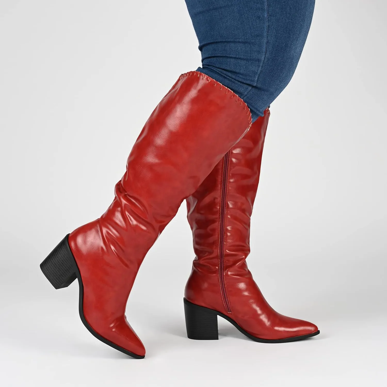 Journee Collection Women's Tru Comfort Foam Daria Boots Knee High