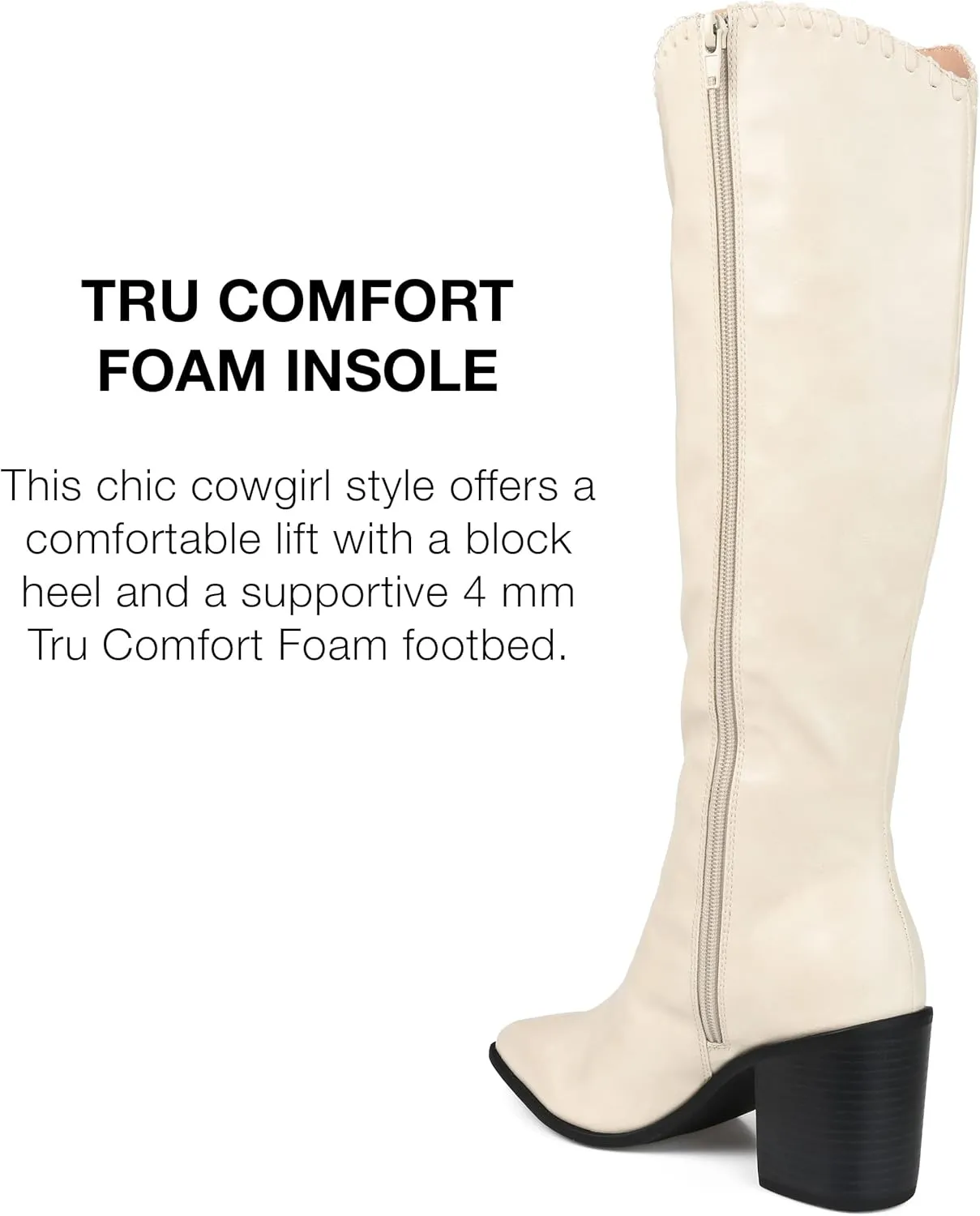 Journee Collection Women's Tru Comfort Foam Daria Boots Knee High