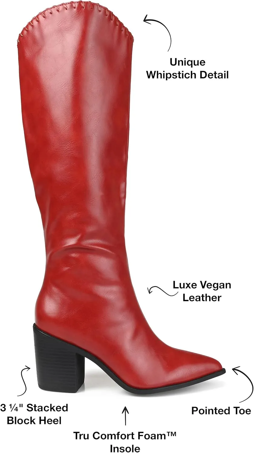 Journee Collection Women's Tru Comfort Foam Daria Boots Knee High