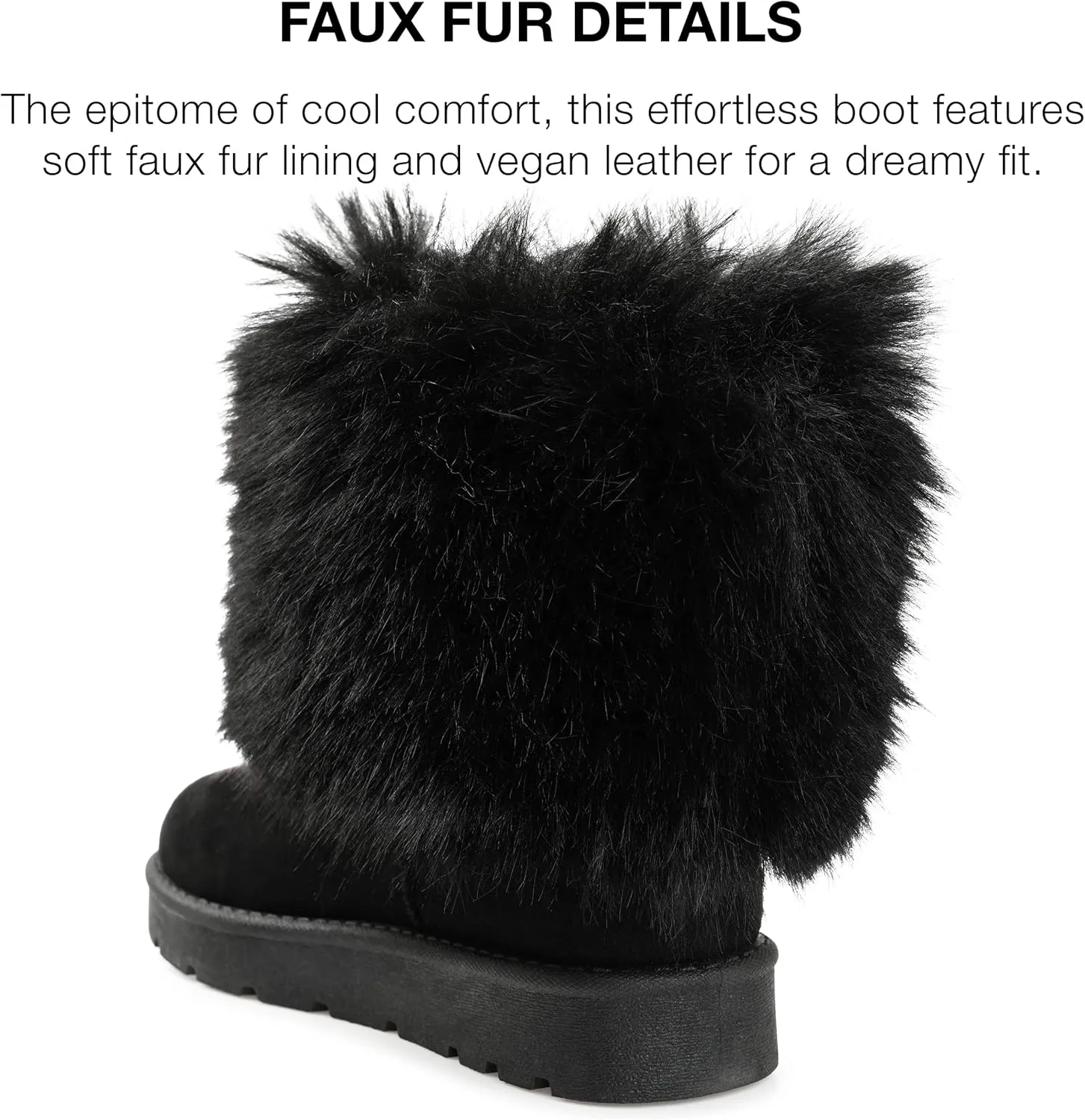 Journee Collection Women's Tru Comfort Foam Shanay Boot Mid Calf