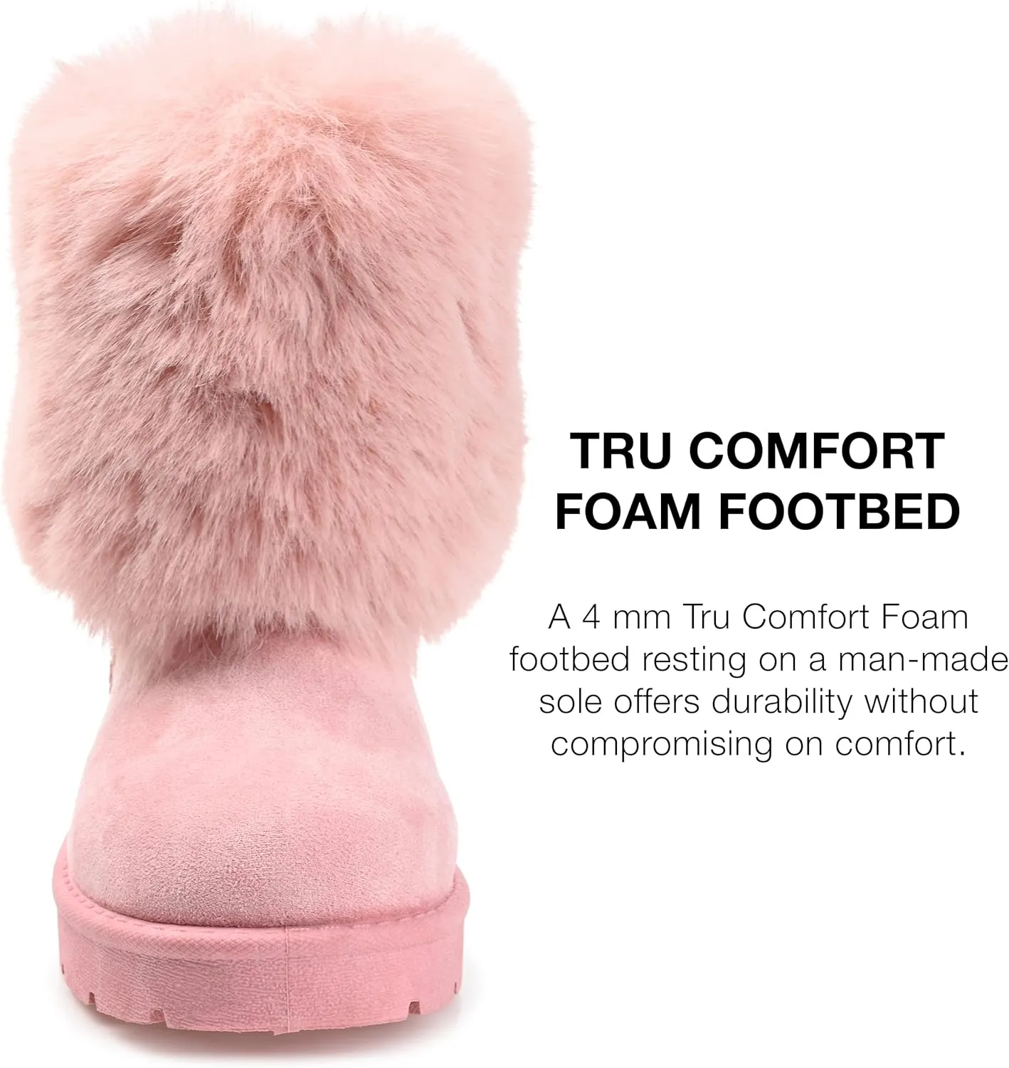 Journee Collection Women's Tru Comfort Foam Shanay Boot Mid Calf