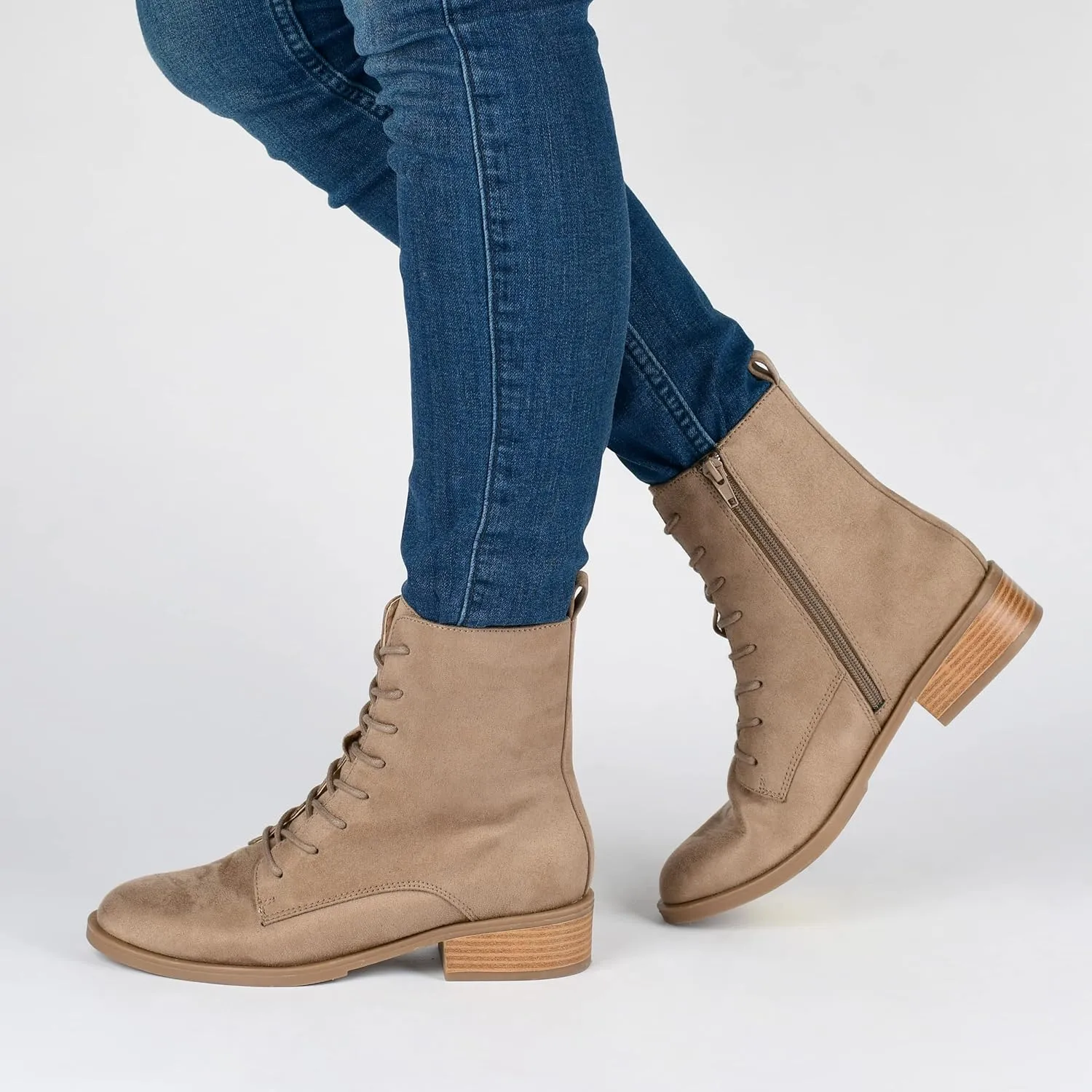 Journee Collection Women's Vienna Combat Boot
