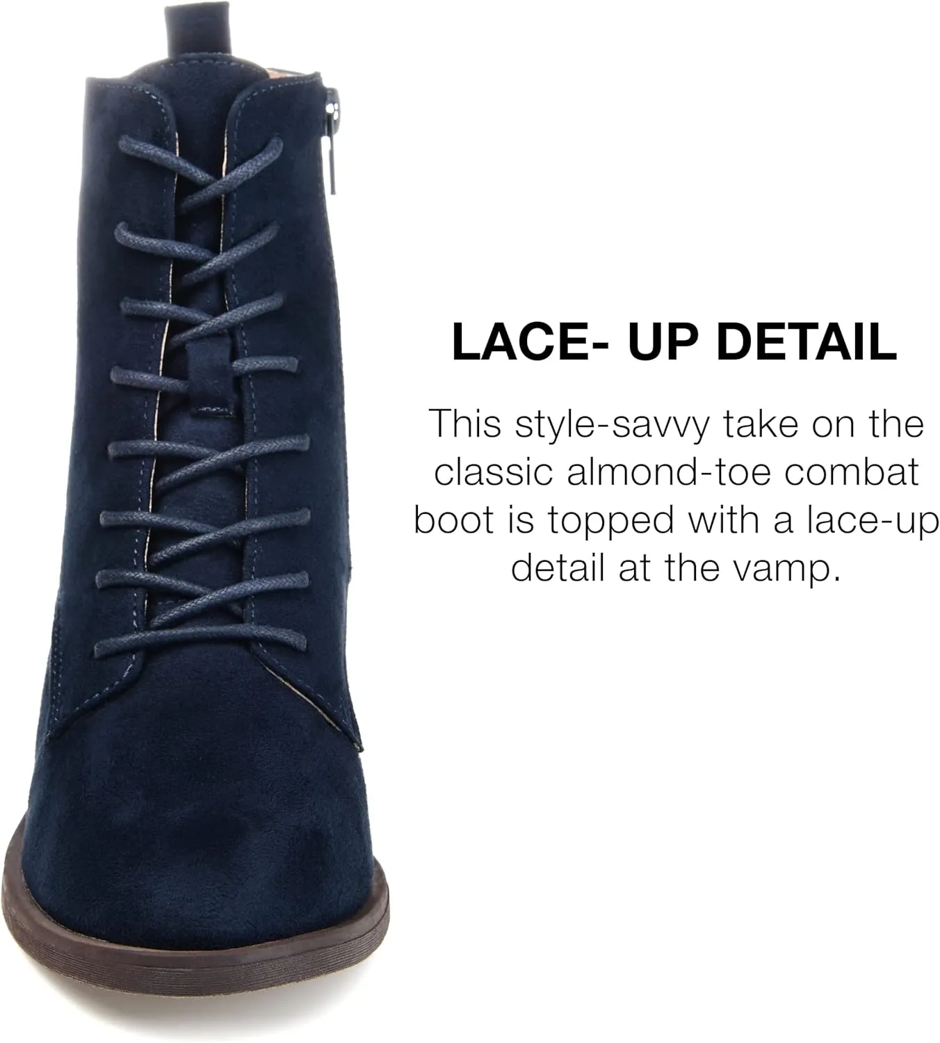 Journee Collection Women's Vienna Combat Boot