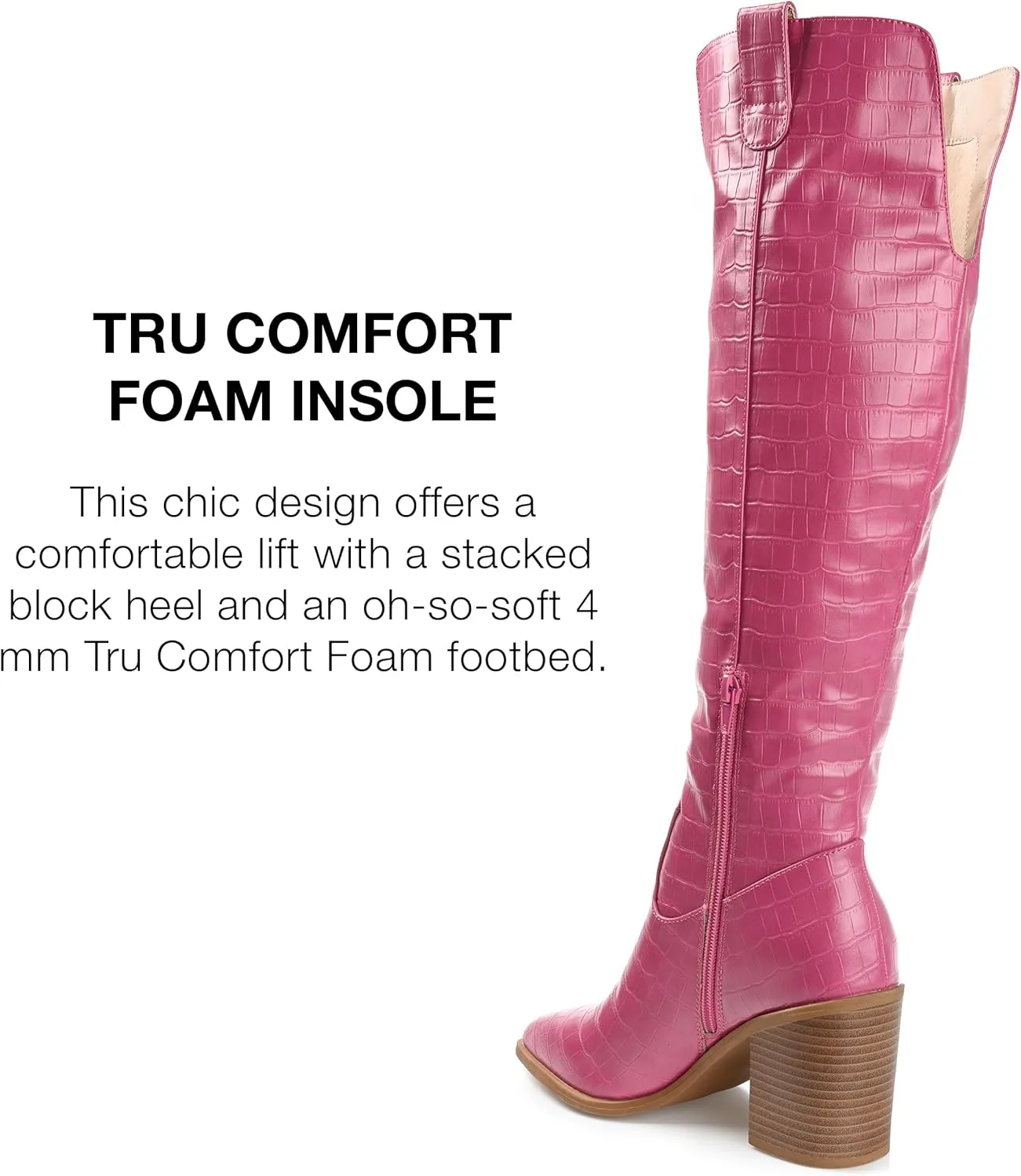 Journee Women's Comfort Foam Extra Wide Calf Therese Boots