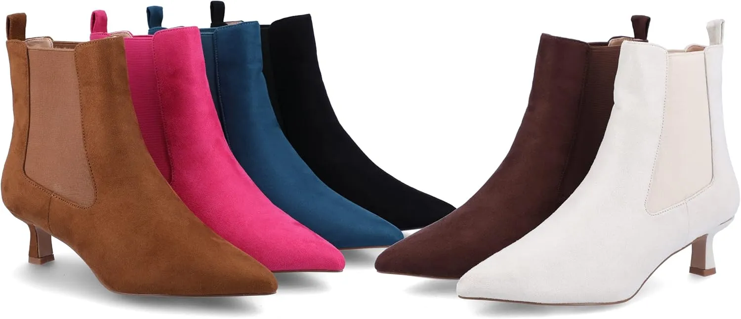 Journee Women's Comfort Foam Tenlee Booties