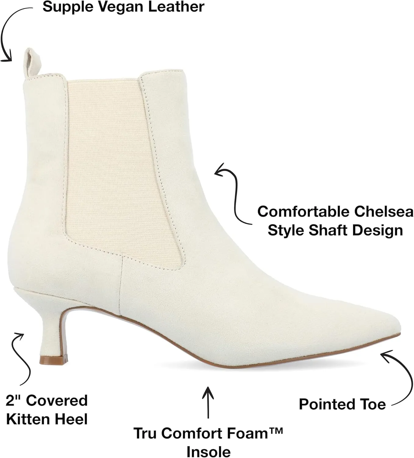 Journee Women's Comfort Foam Tenlee Booties