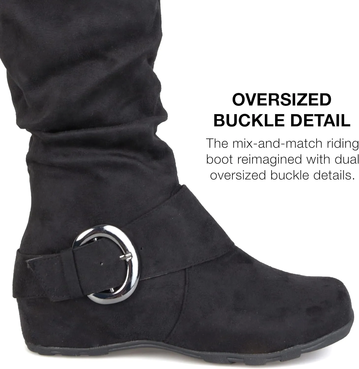 Journee Women's Extra Wide Calf Jester-01 Boots