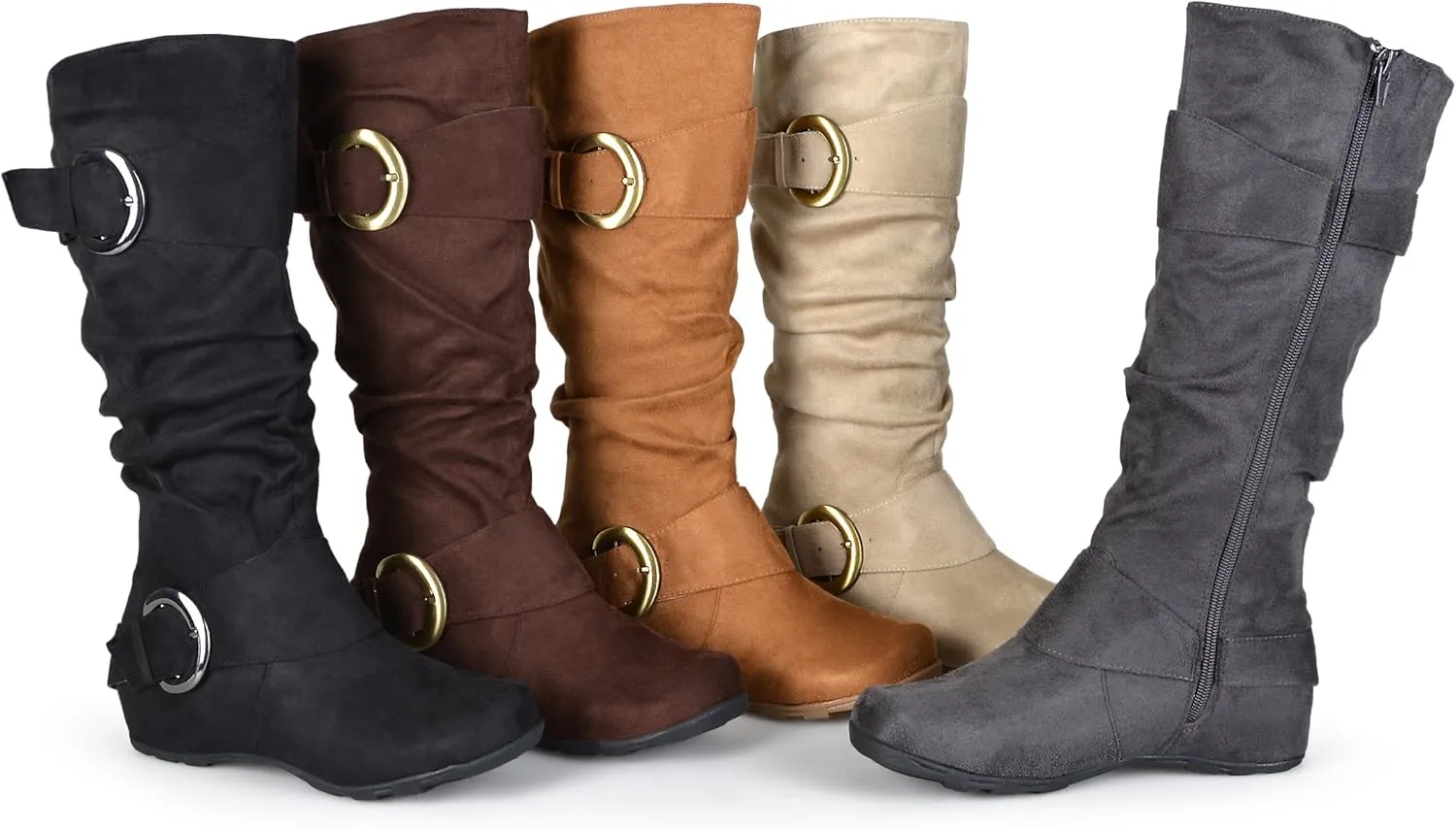 Journee Women's Extra Wide Calf Jester-01 Boots