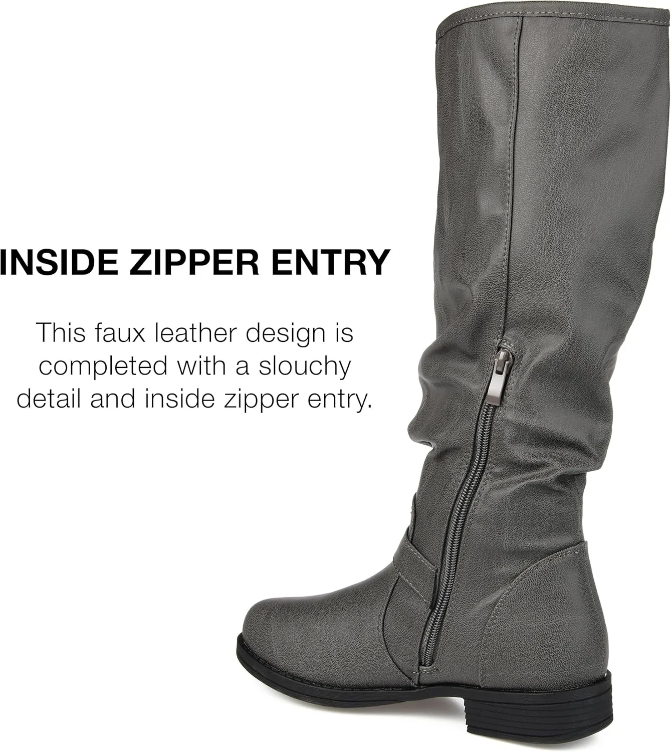 Journee Women's Extra Wide Calf Stormy Boots