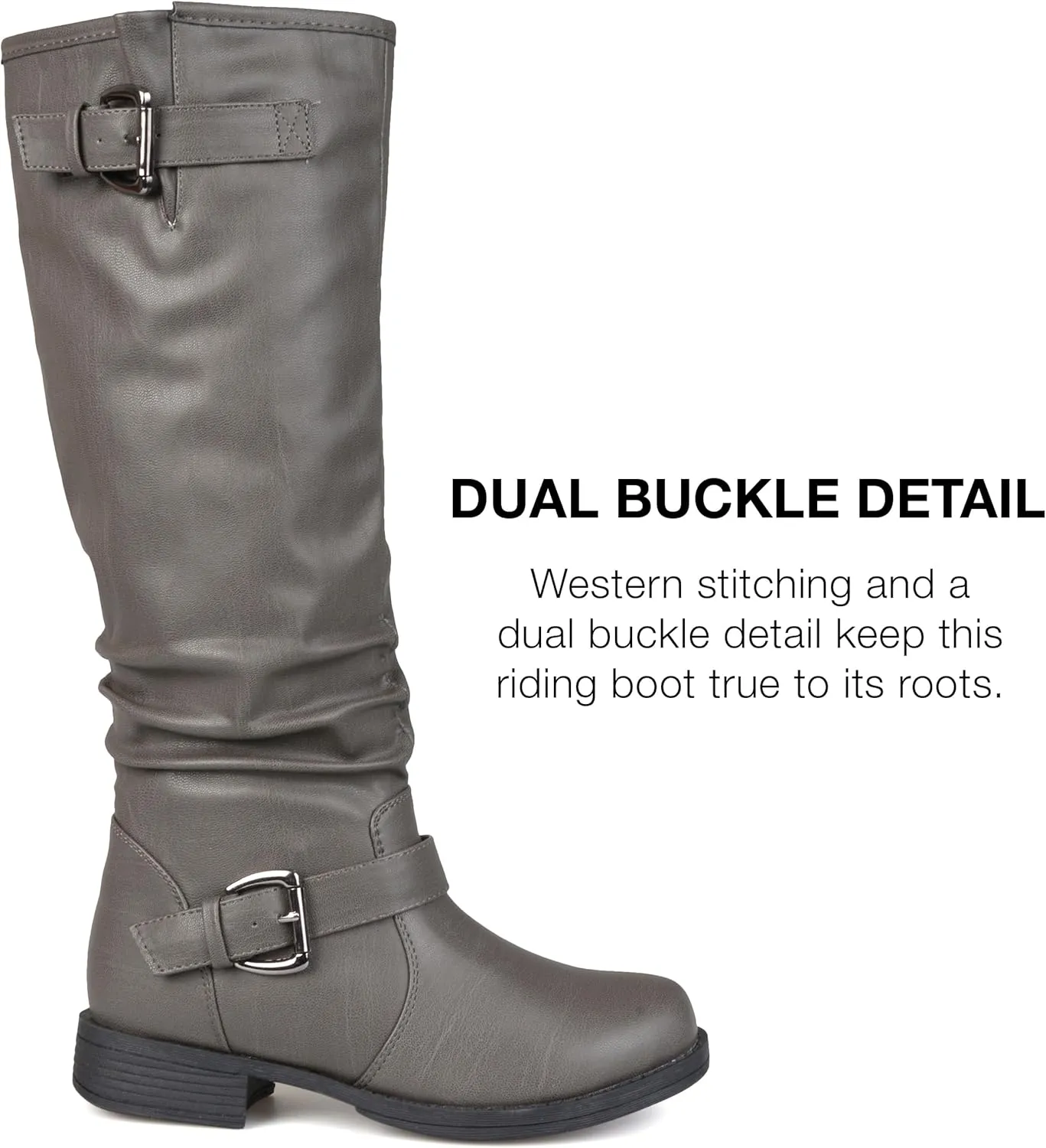 Journee Women's Extra Wide Calf Stormy Boots