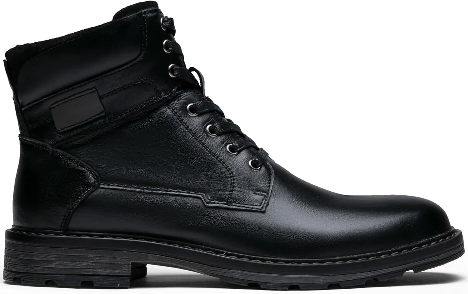 Jousen Mens Boots Casual Leather Boots for Men Chukka Fashion Men's Dress Boots