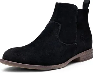 Jousen Men's Chelsea Boots Lightweight Casual Chukka Ankle Boots Classic Elastic Dress Boots For Men