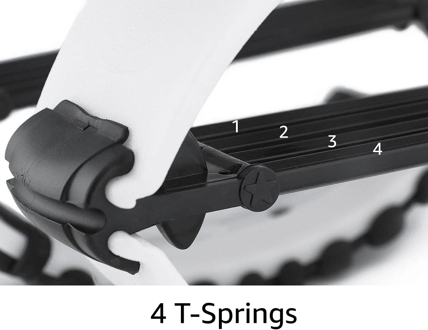 Joyfay Jumping Shoes - Jump Shoes for Athletes and Heavier Users -Professional Fitness Bounce Shoes for Women and Men -Special Edition Jump Boots with 4 pcs Tension Springs