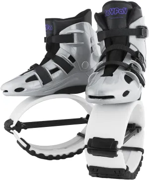 Joyfay Jumping Shoes - Jump Shoes for Athletes and Heavier Users -Professional Fitness Bounce Shoes for Women and Men -Special Edition Jump Boots with 4 pcs Tension Springs