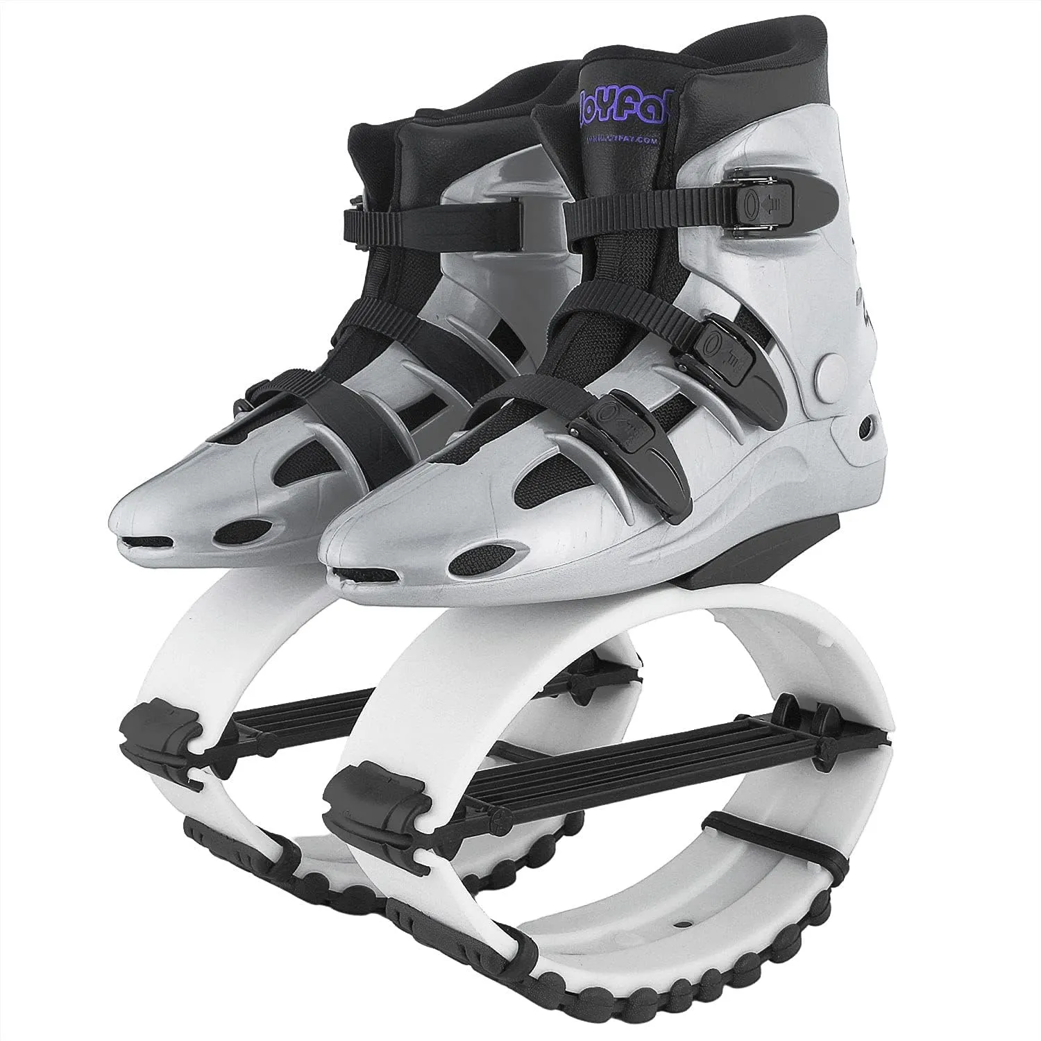 Joyfay Jumping Shoes - Jump Shoes for Athletes and Heavier Users -Professional Fitness Bounce Shoes for Women and Men -Special Edition Jump Boots with 4 pcs Tension Springs