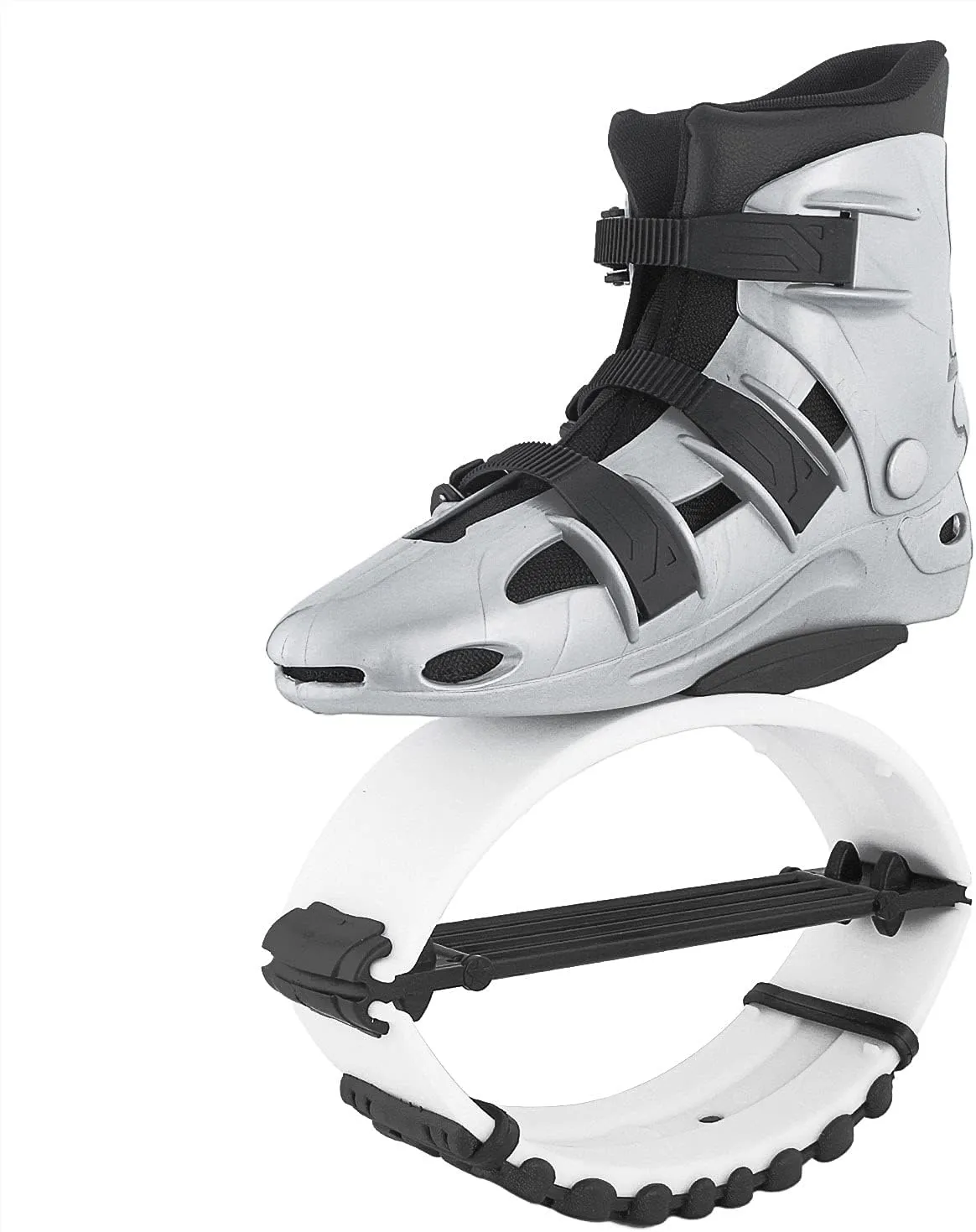 Joyfay Jumping Shoes - Jump Shoes for Athletes and Heavier Users -Professional Fitness Bounce Shoes for Women and Men -Special Edition Jump Boots with 4 pcs Tension Springs