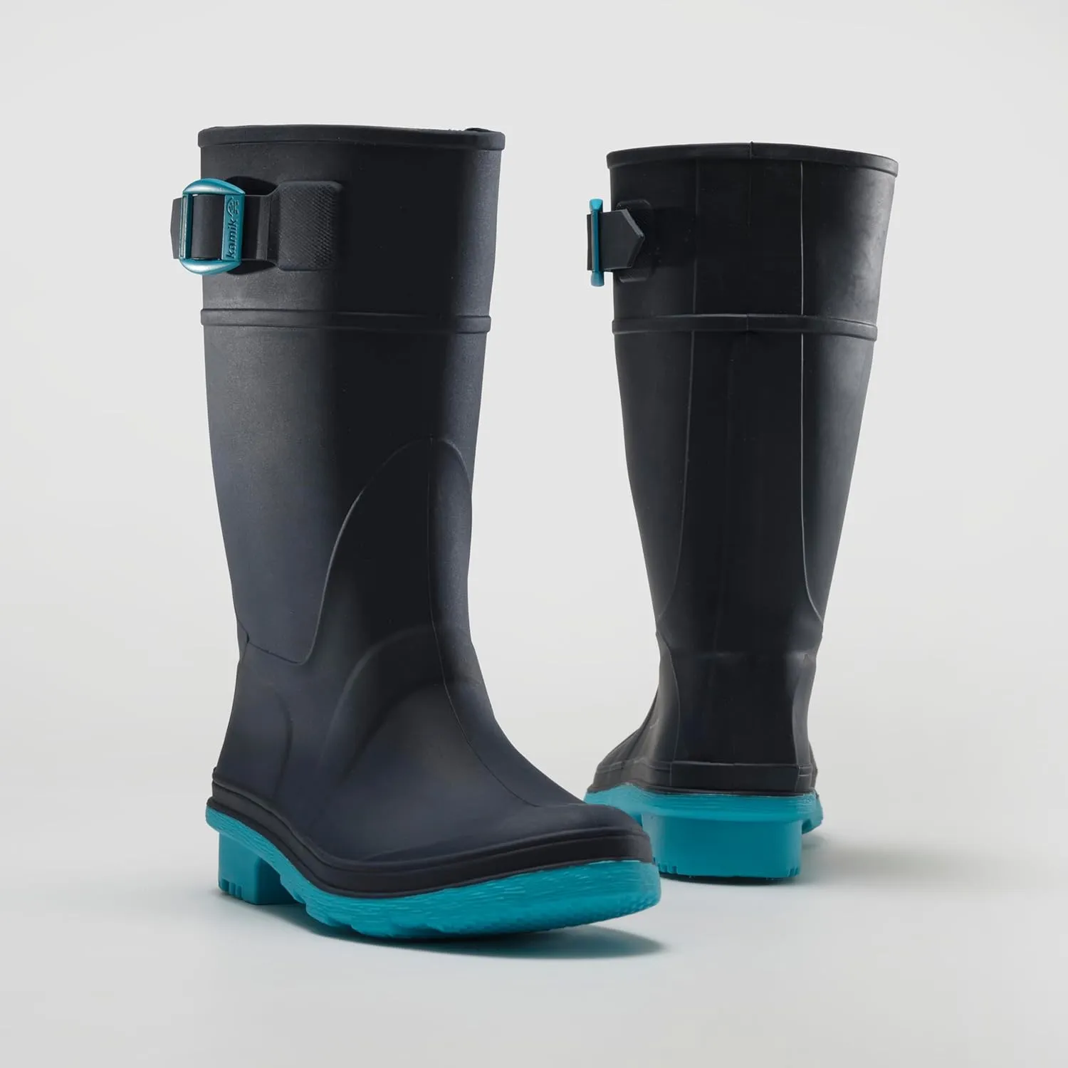 Kamik Kids Raindrops Rain Boots,Turquoise,
