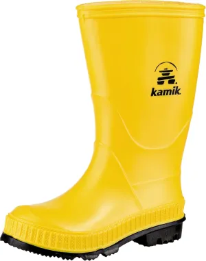 Kamik Kids Stomp Waterproof Rain Boots,Olive,