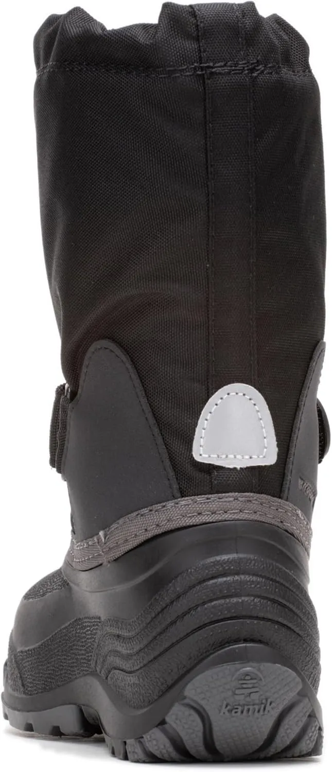 Kamik Kids Waterbug 5, Waterproof Winter Boots,Dark Olive,