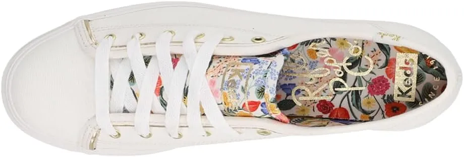 Keds Women's X Rifle Paper Triple Kick Blossom Sneaker