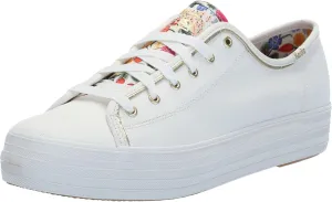 Keds Women's X Rifle Paper Triple Kick Blossom Sneaker