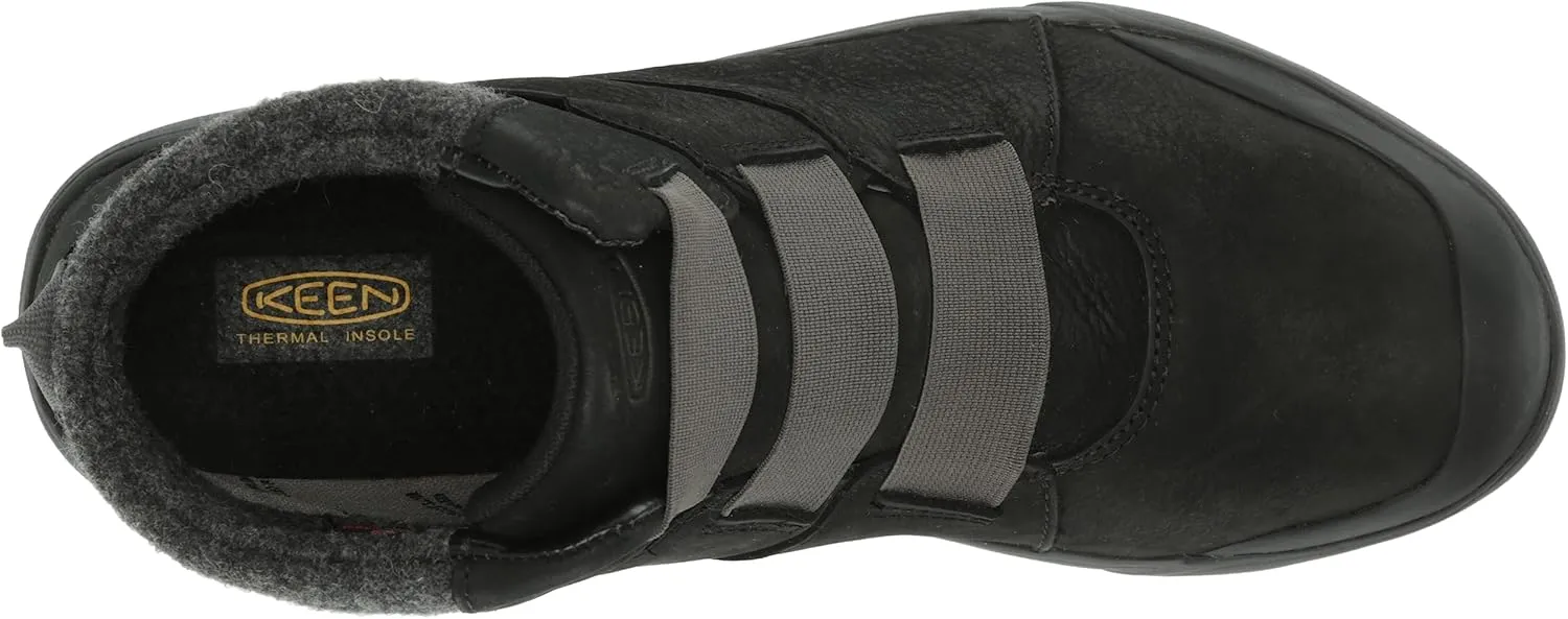 KEEN Women's Elle Winter Mid Height Insulated Waterproof Pull on Ankle Boots