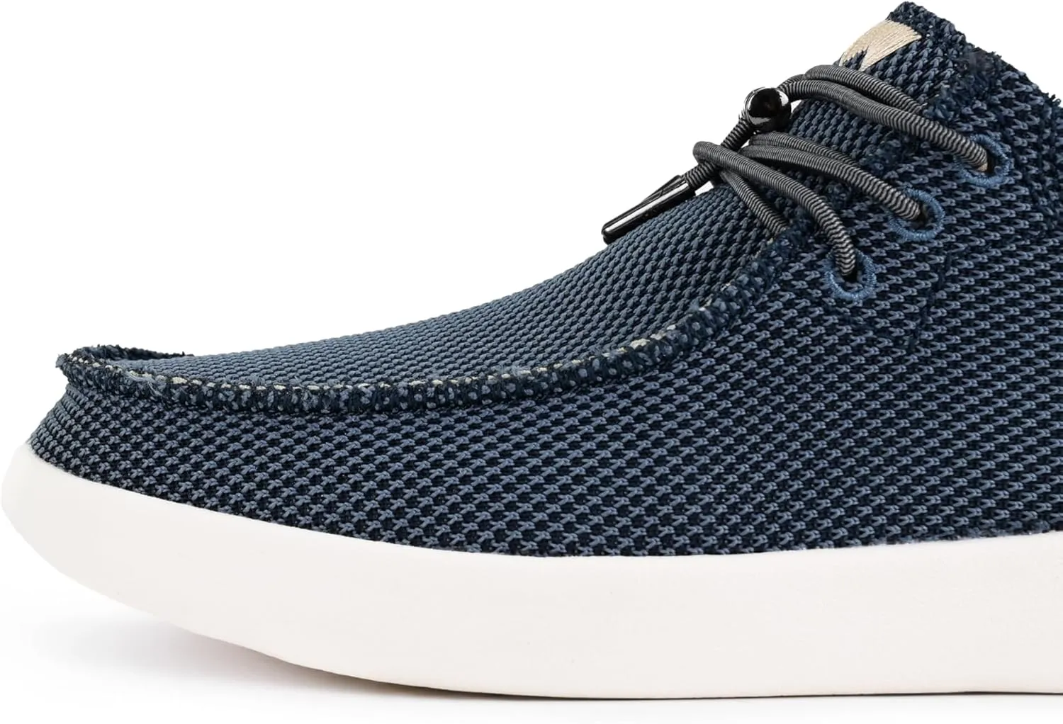 Kickback Haven Shoes - Men's Moccasins - Lightweight Lace Up Mens Smart Casual Shoes - All Day Comfort Mens Canvas Shoes - Men's Slip On Shoes