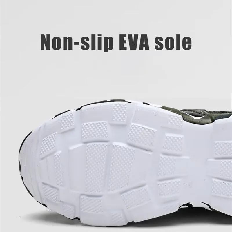 Kid's Boy Girl Lightweight Camouflage Sport Shoes for Walking Running Hiking