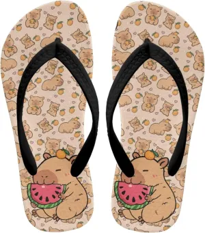 Kids Flip Flops Anti Slip Shower Shoes Bathroom Thong Sandals Boys Girl Beach Pool Slippers for Summer Holiday