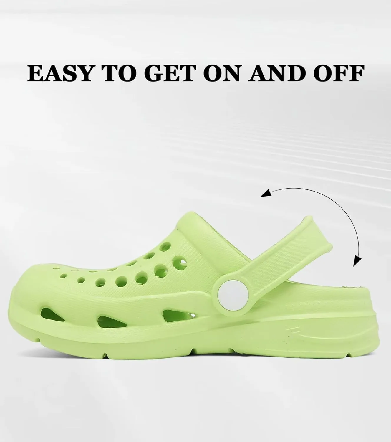 Kids Girls Boys Clogs Garden Shoes Toddler Slip on Sandals Children Water Shower Beach Pool Slippers