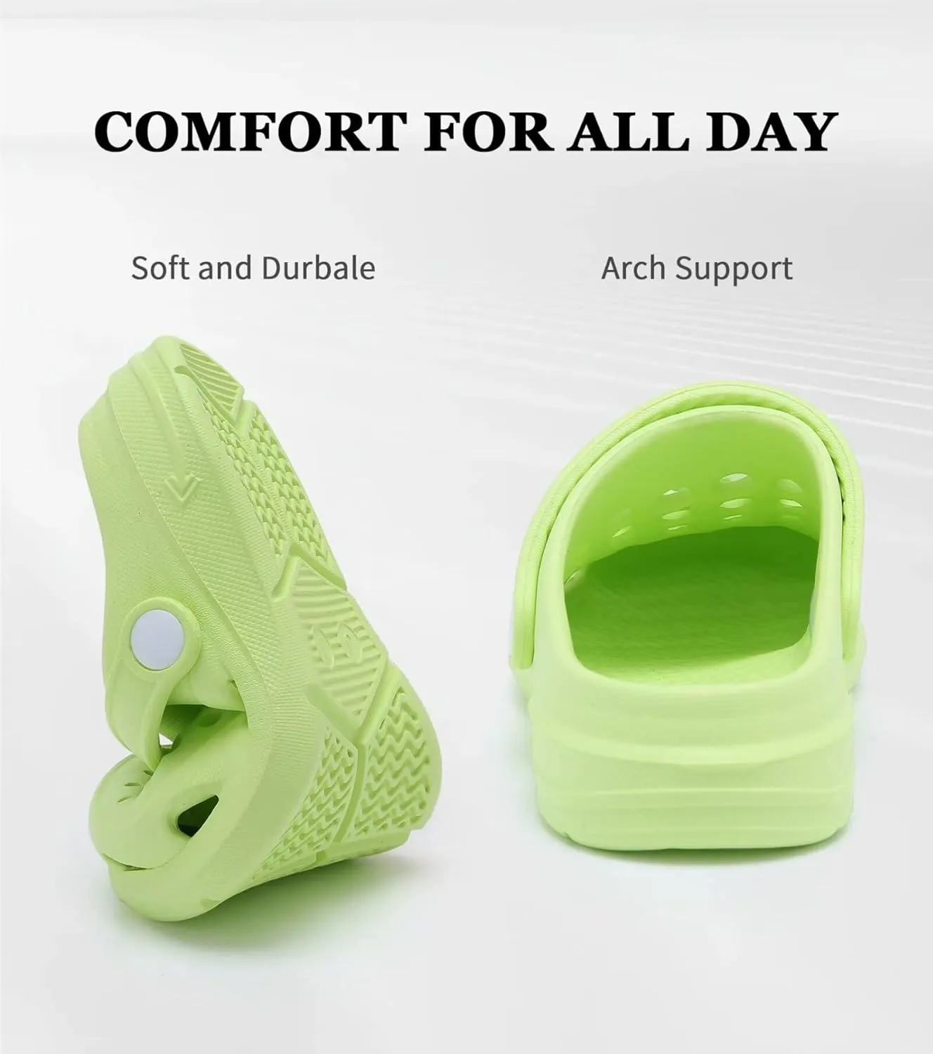 Kids Girls Boys Clogs Garden Shoes Toddler Slip on Sandals Children Water Shower Beach Pool Slippers