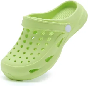 Kids Girls Boys Clogs Garden Shoes Toddler Slip on Sandals Children Water Shower Beach Pool Slippers