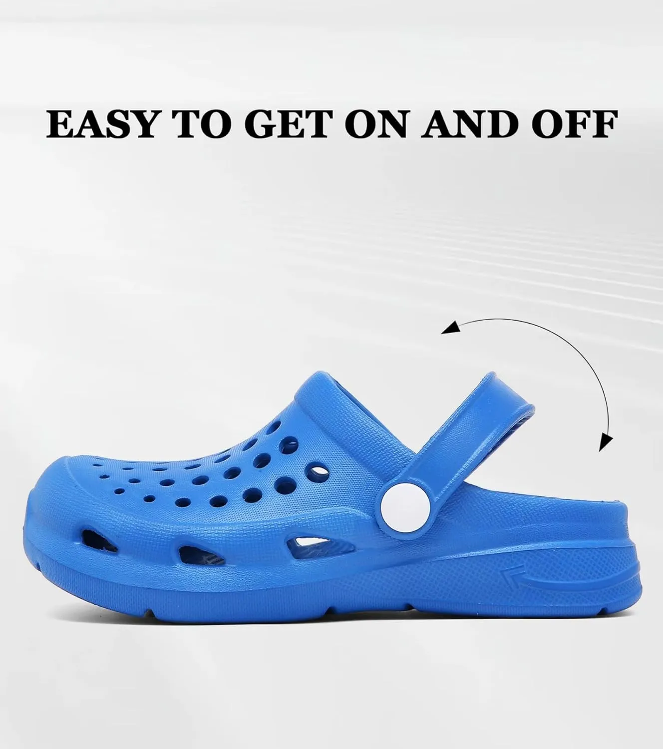 Kids Girls Boys Clogs Garden Shoes Toddler Slip on Sandals Children Water Shower Beach Pool Slippers